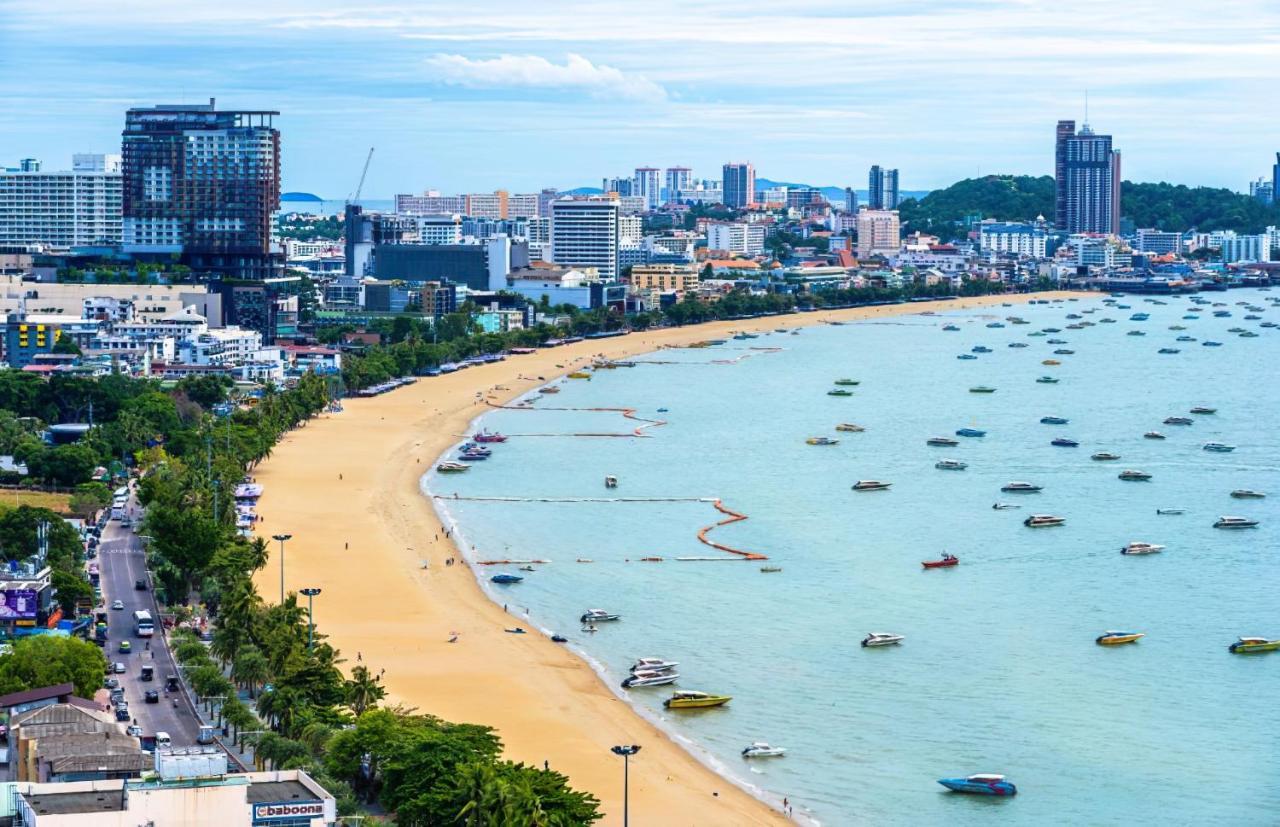 Central Pattaya Condo With A Beautiful View Exterior photo